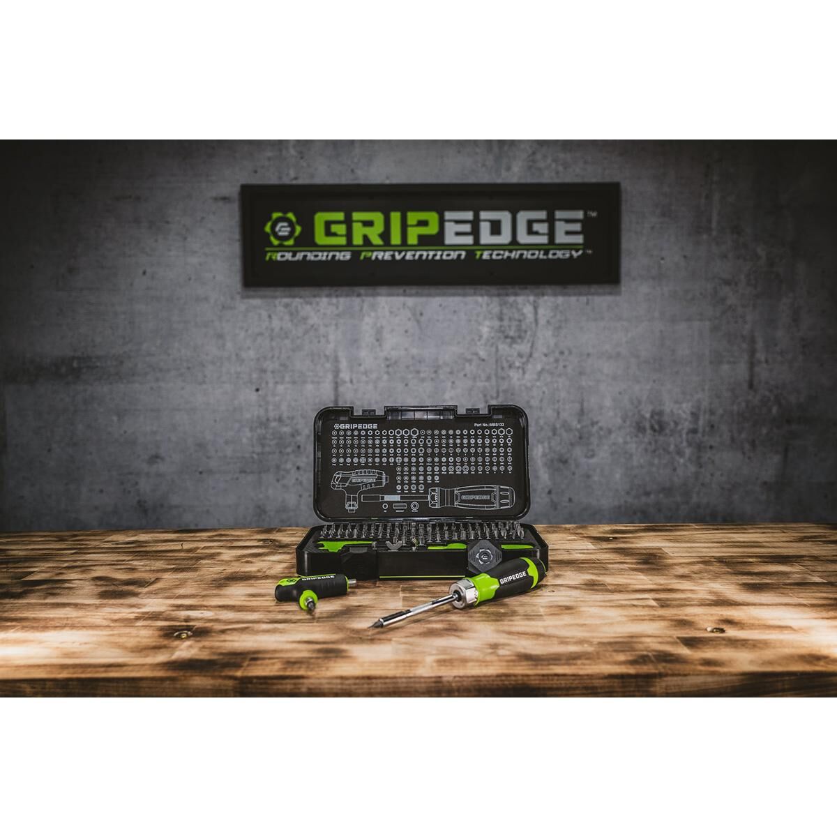 GRIPEDGE MULTI BIT & DRIVER SET 132PC, , scaau_hi-res