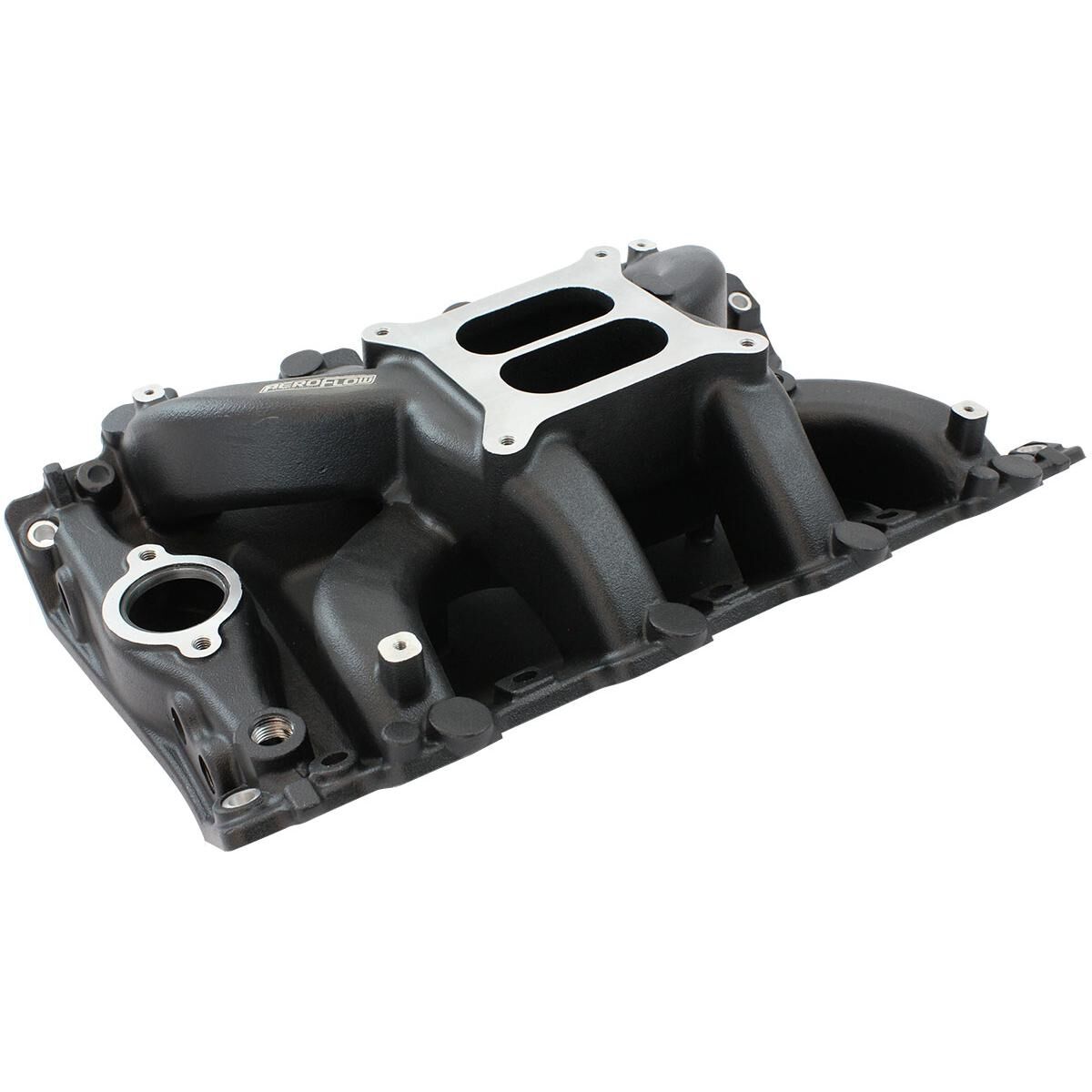 HOLDEN 304 VN INTAKE MANIFOLD DUAL PLANE AIR GAP BLACK, , scaau_hi-res