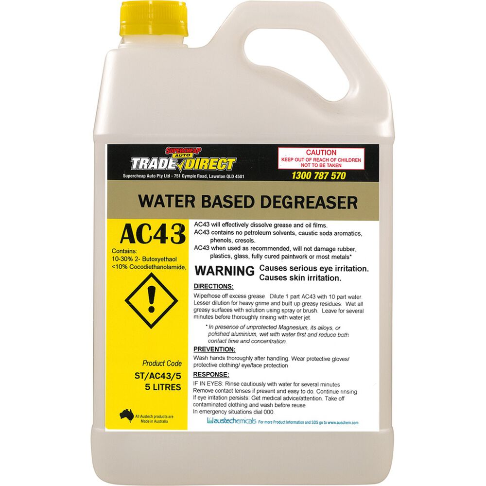 Trade Direct Water Based Degreaser Bottle 5L Supercheap Auto