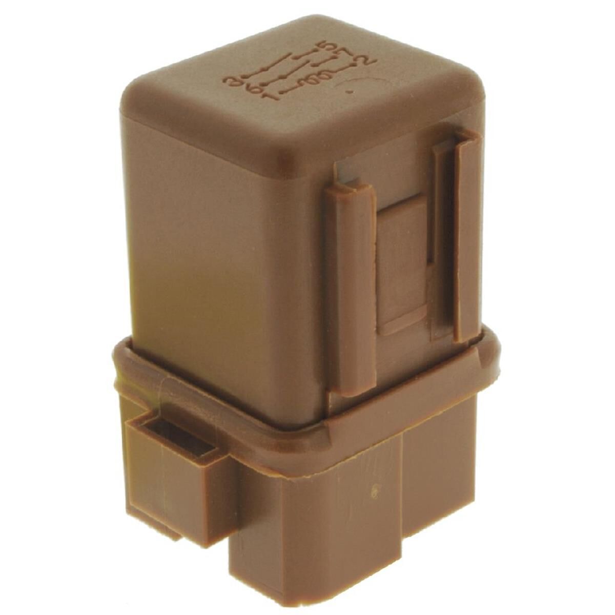 RELAY 12V 6 PIN BROWN, , scaau_hi-res