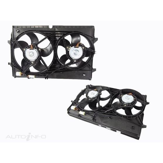 HOLDEN COMMODORE  VZ  08/2004 ~ 07/2006  DUAL RADIATOR FAN  V8MODELS ONLY., , scaau_hi-res