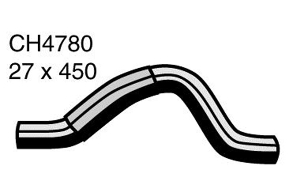 Radiator Upper Hose  - MAZDA MAZDA2 DE - 1.5L I4  PETROL - Manual & Auto, , scaau_hi-res