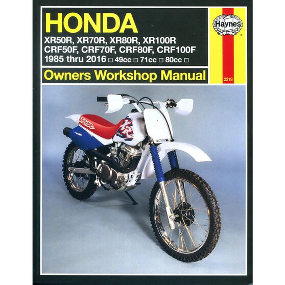 HONDA XR50/70/80/100R & CRF50/70/80/100F 1985 - 2016, , scaau_hi-res