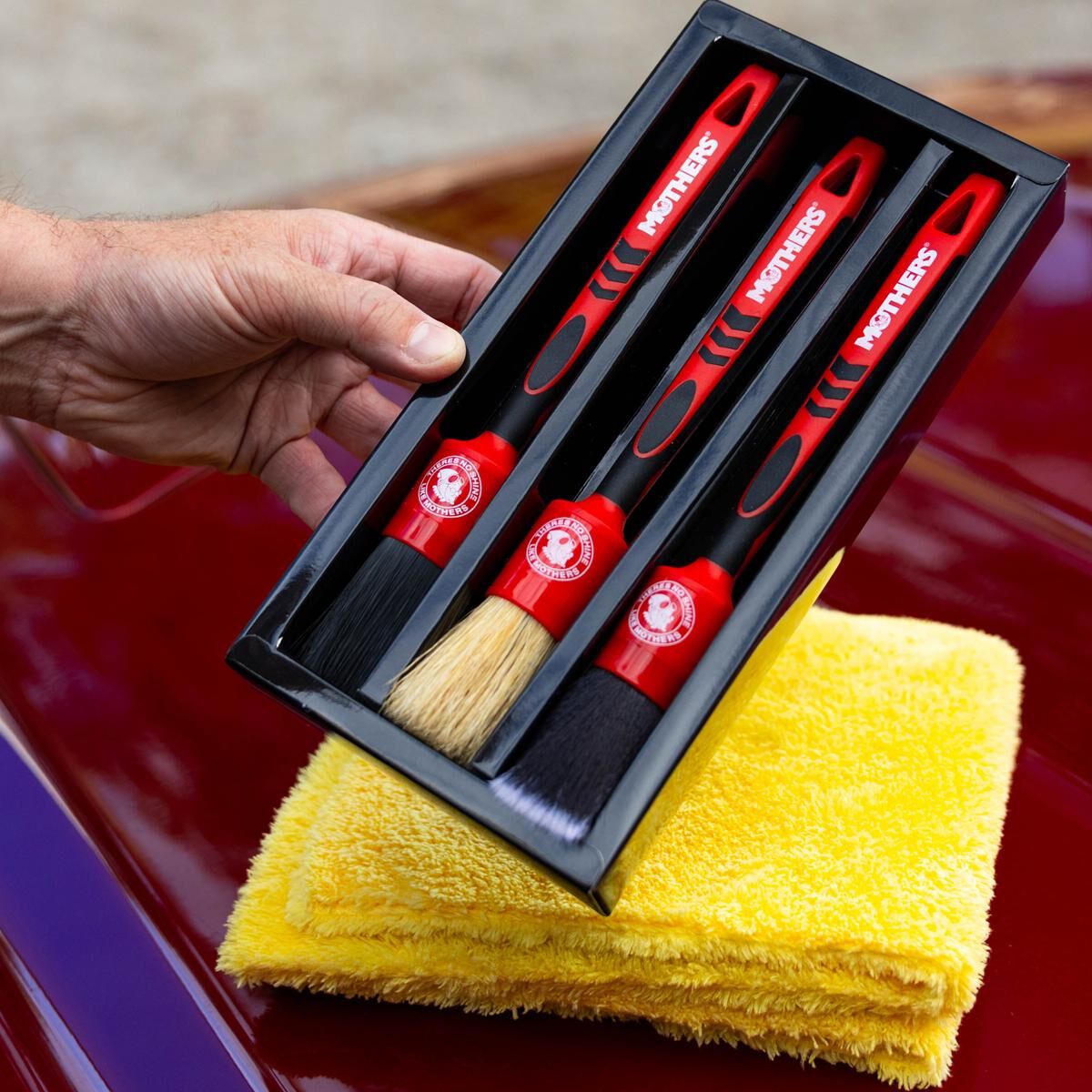 MOTHERS ULTRA SOFT DETAILING BRUSH SET, , scaau_hi-res