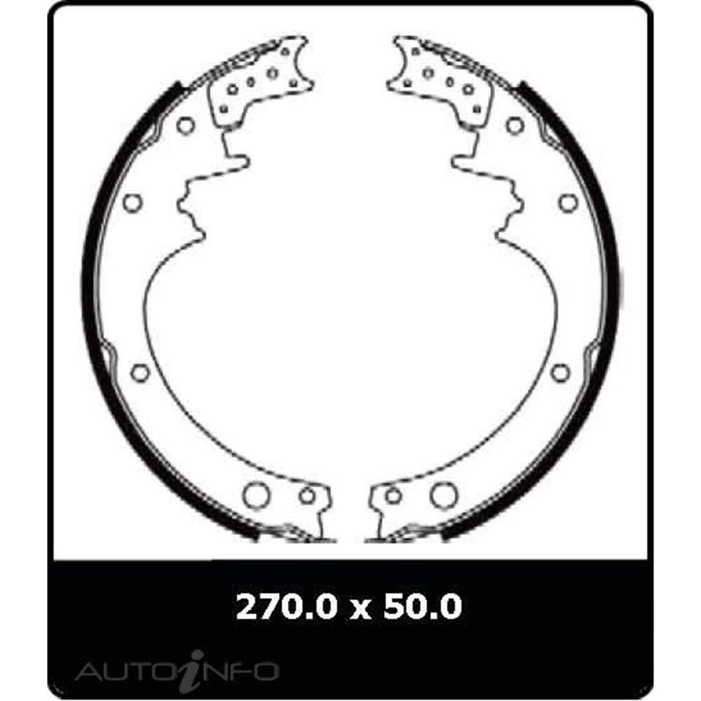 Protex Brake Shoes N1597 Supercheap Auto