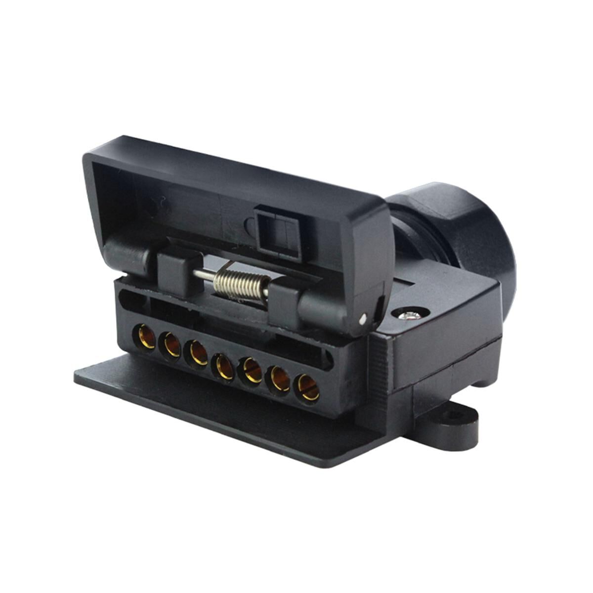 Sunrise Car 7 Pin Female Flat Plug, , scaau_hi-res