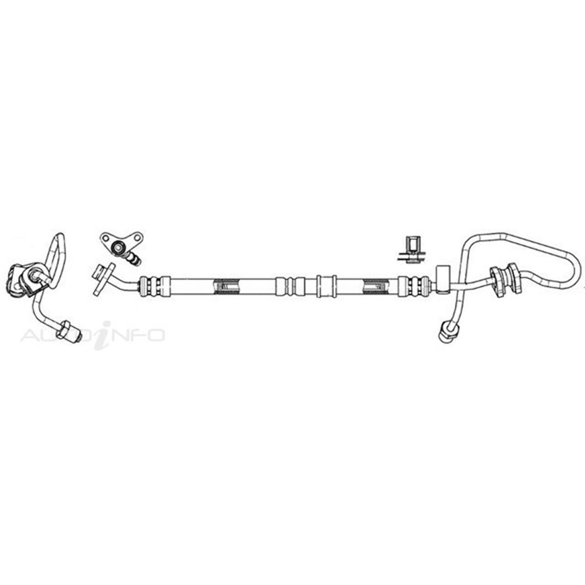 PTQ PS PRESSURE HOSE HONDA CRV RE 06 ON, , scaau_hi-res