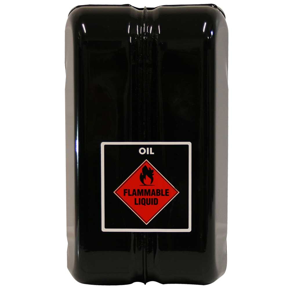 METAL JERRY CAN 10L OIL BLACK CARTON QTY 4, , scaau_hi-res