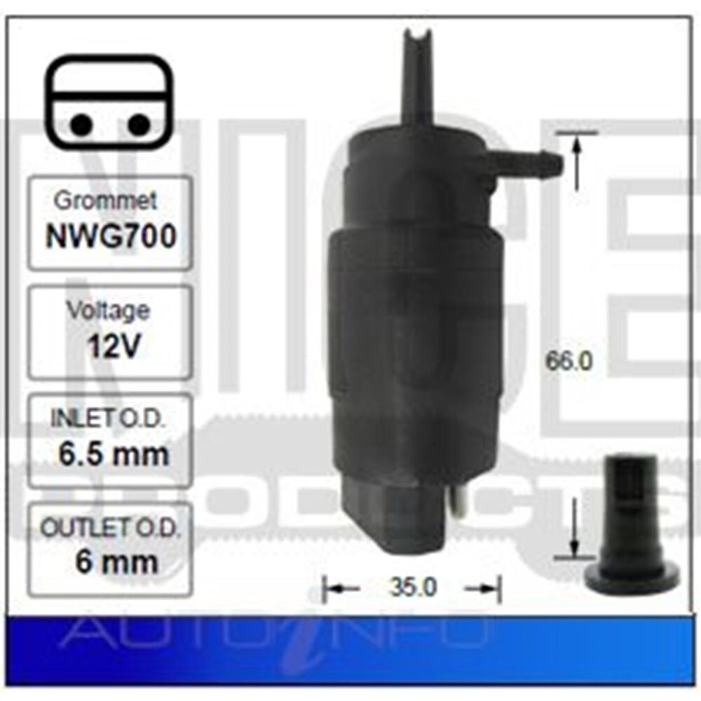 Nice Windscreen Washer Pump NWP1283 Supercheap Auto