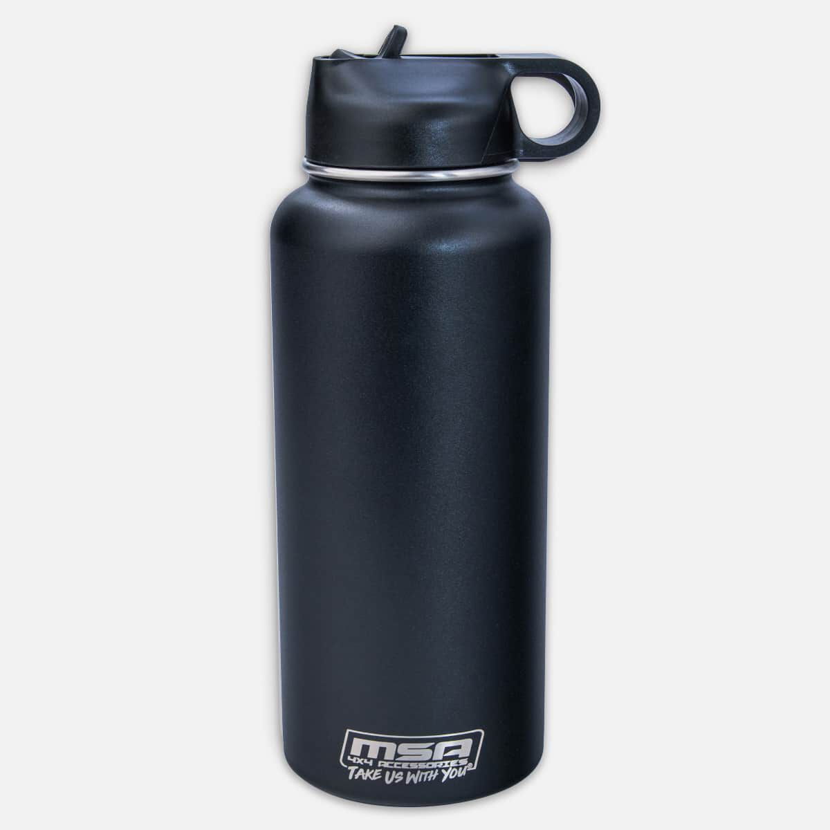 THERMO DRINK BOTTLE BLACK 960ML, , scaau_hi-res
