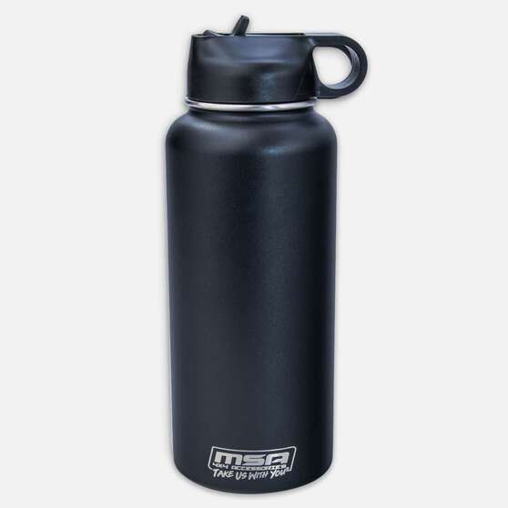 THERMO DRINK BOTTLE BLACK 960ML, , scaau_hi-res