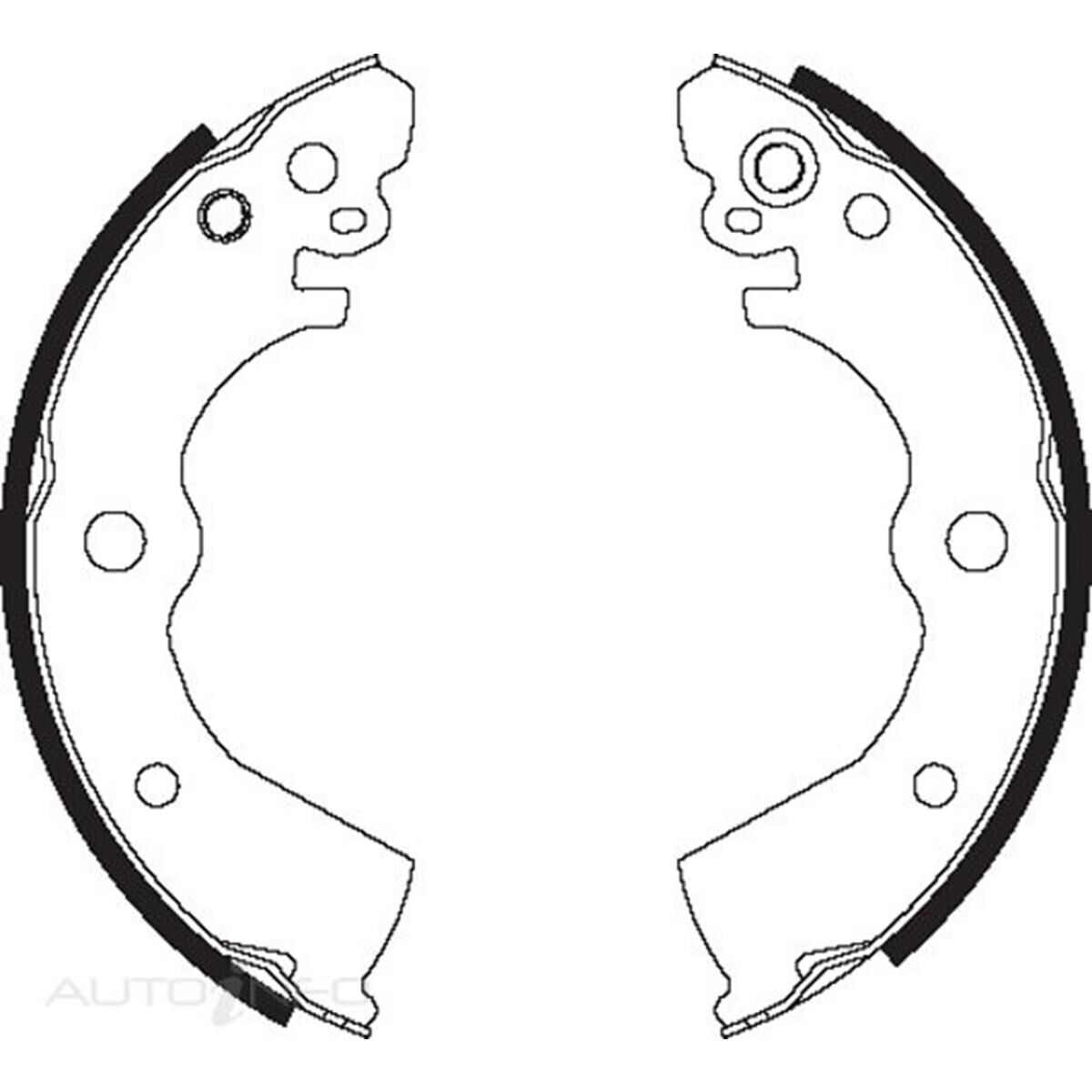 BENDIX BRAKE SHOES, , scaau_hi-res