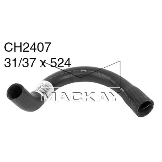 Bottom Hose MERCEDES - BENZ 250 W114 2.5 & 2.8 Litre to chassis # 22860*, , scaau_hi-res