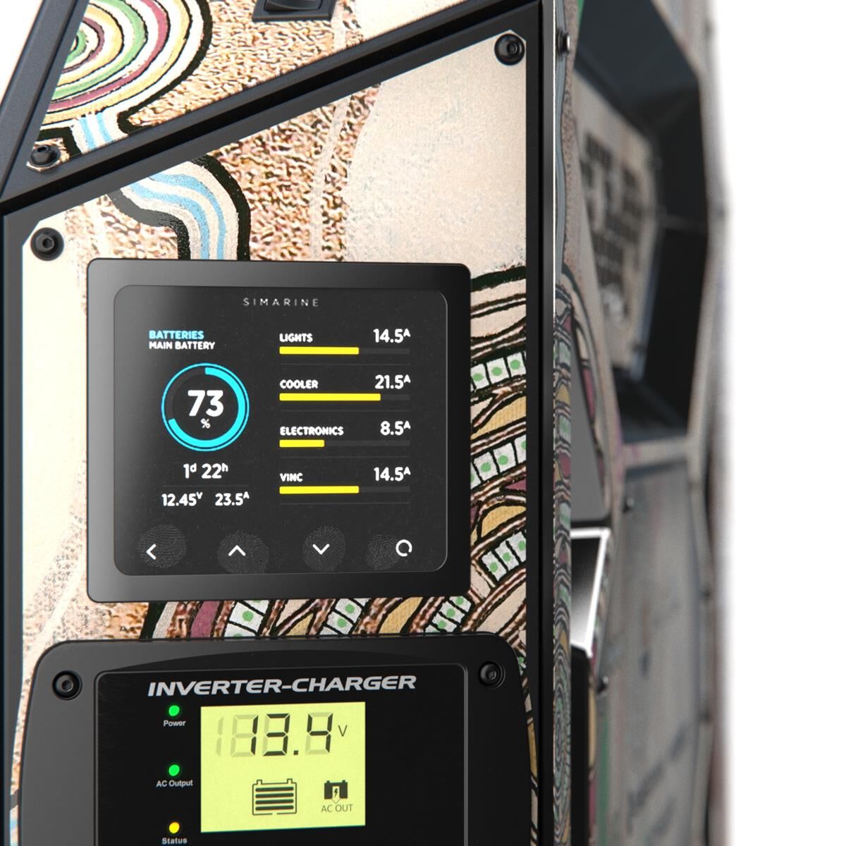 SALTY ONE X VOYAGER POWER SYSTEM - RIGHT MOUNT, , scaau_hi-res