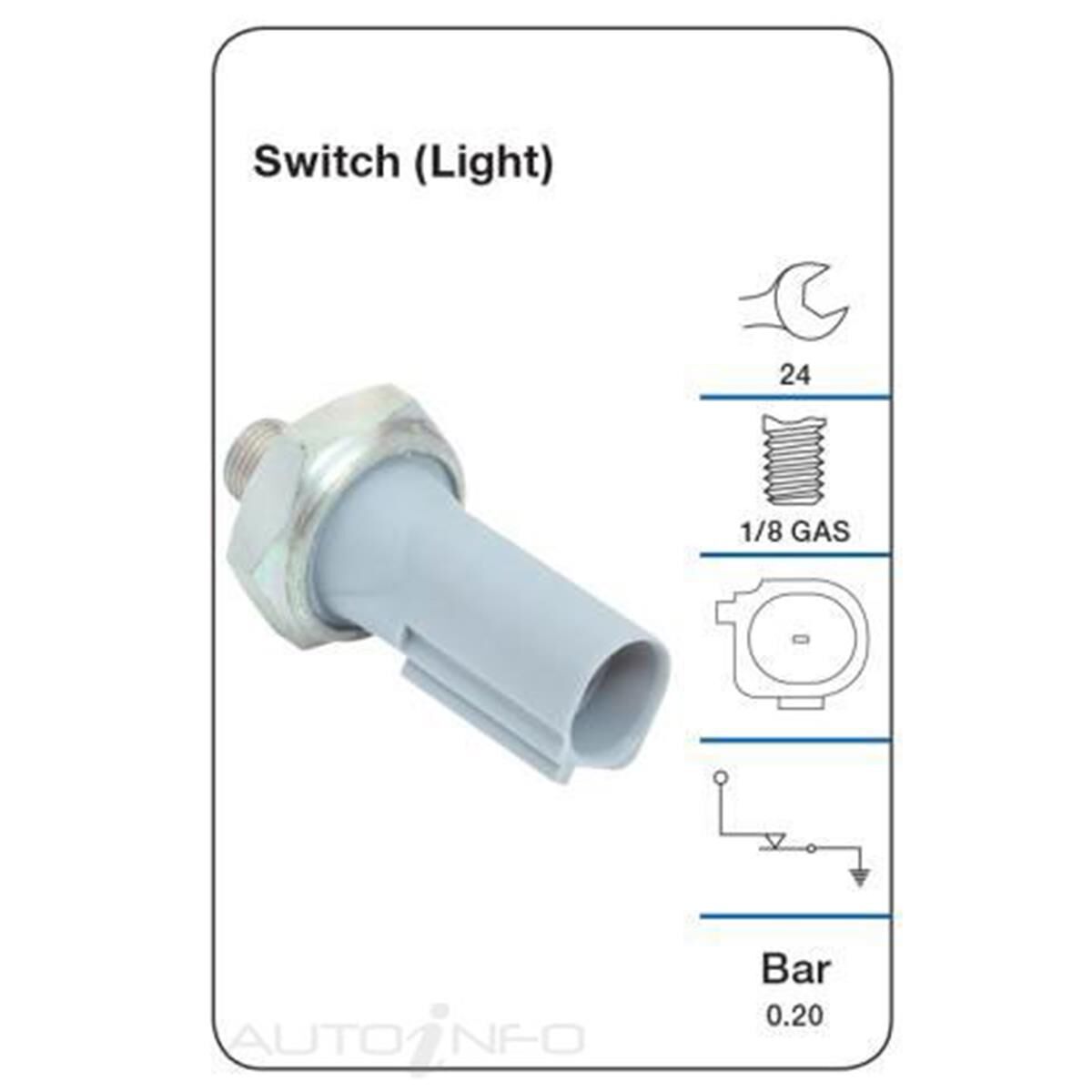 TRIDON OIL PRESSURE SWITCH (LIGHT), , scaau_hi-res