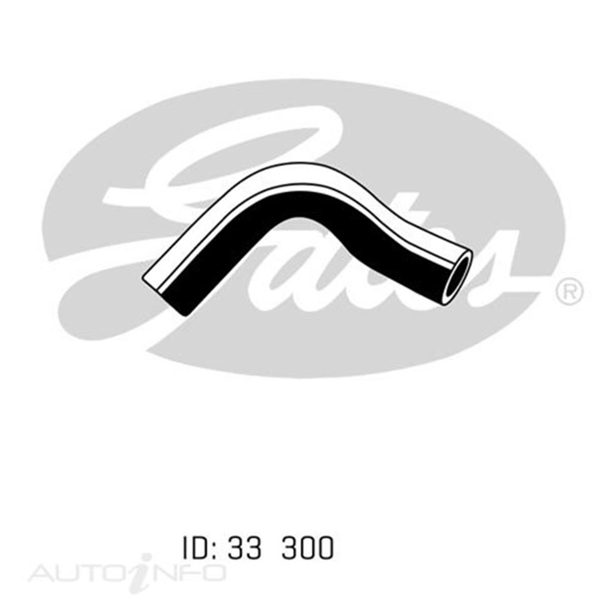05-2237 GATES RADIATOR HOSE, , scaau_hi-res