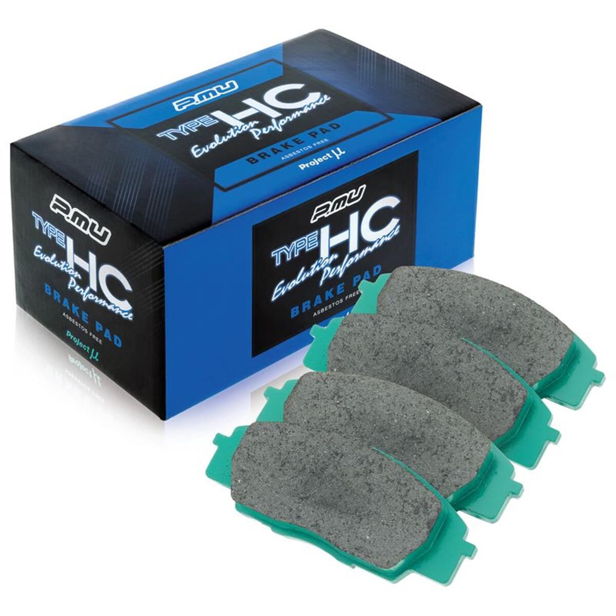 PROJECT MU HC-EP BRAKE PAD SETHONDA INTEGRA DC5 R STANDARD, , scaau_hi-res