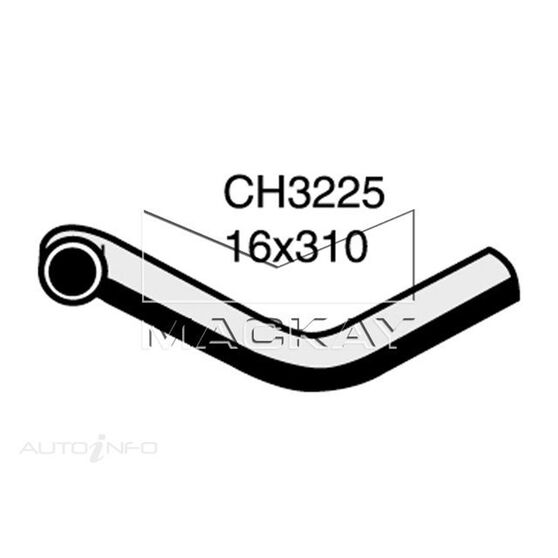 Heater Hose  - TOYOTA LANDCRUISER HJ75R - 4.0L I6  DIESEL - Manual & Auto, , scaau_hi-res