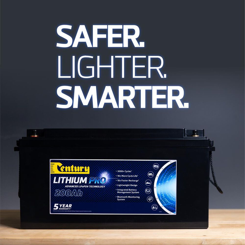 Century Deep Cycle Lithium Battery 200Ah, C12200XLI, 117101 Supercheap Auto
