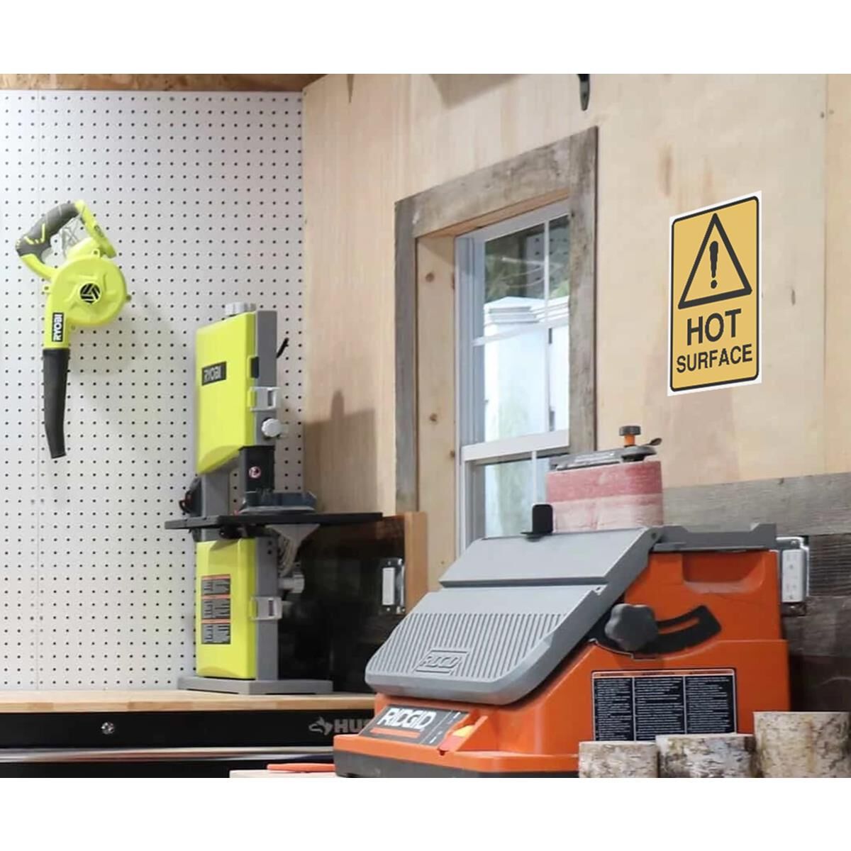 HOT SURFACES SIGN 25CM, , scaau_hi-res