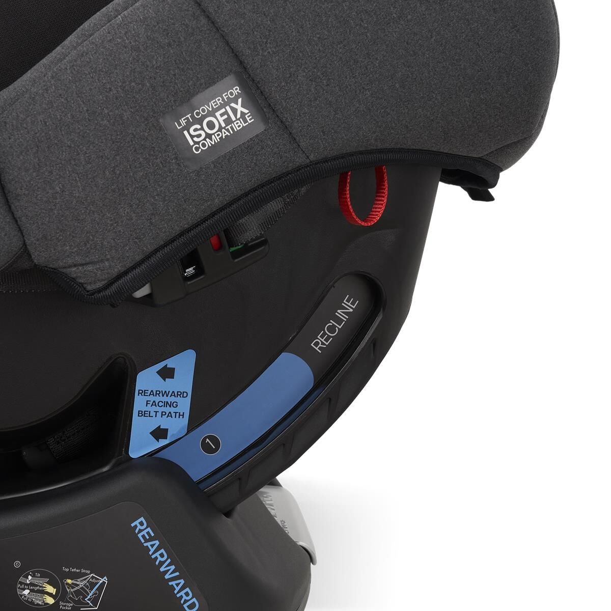 MOMENTUM GO ISOFIX 0 TO 4 YEARS - BLACK FLECK, , scaau_hi-res