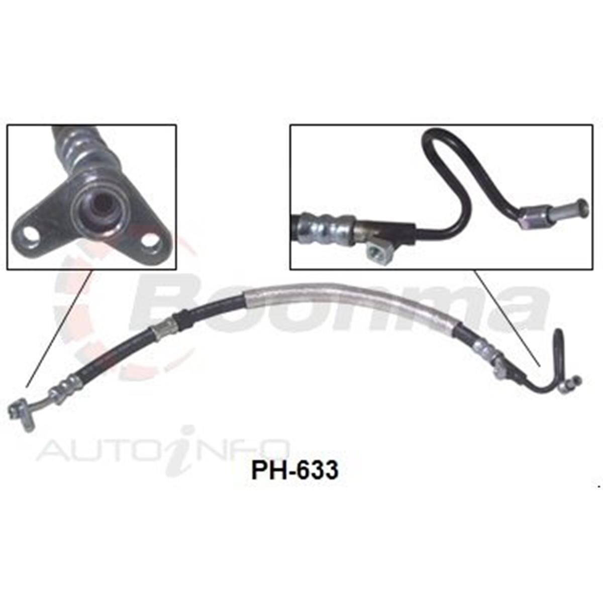 CRV RD5 2.0L 01-04 P/S HOSE, , scaau_hi-res