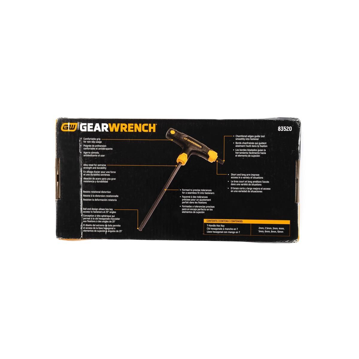 8 PIECE METRIC BALL END T-HANDLE HEX KEY SET, , scaau_hi-res