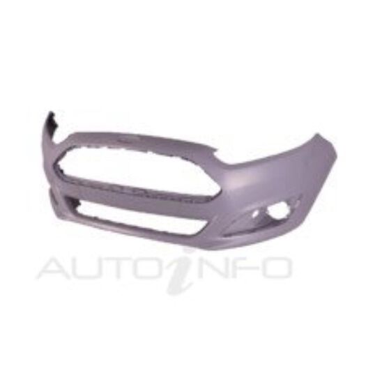 FORD FIESTA SPORT  WZ  08/2013 ~ ONWARDS  FRONT BAR COVER  WITH TOWING COVER  WITH FOG LAMP HOLE, , scaau_hi-res