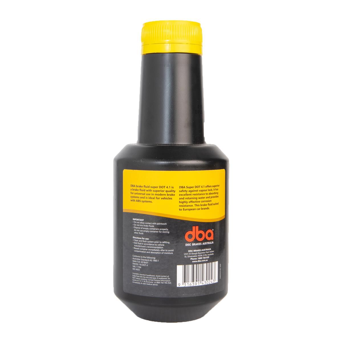DBA Super DOT4S Brake Fluid 500ml, , scaau_hi-res