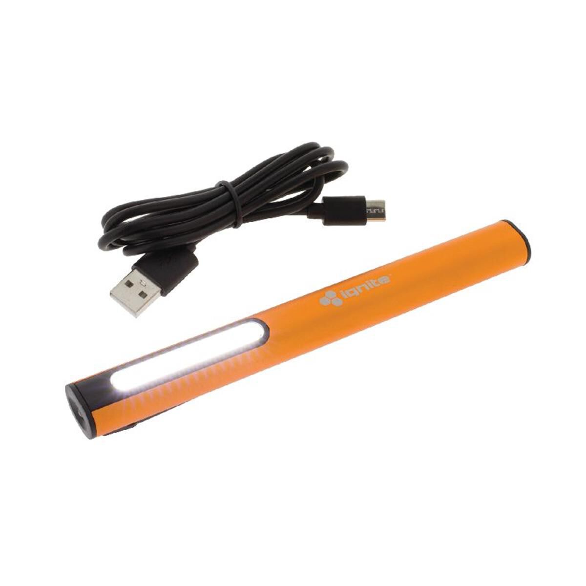 RCHRGBL LED TORCH & INSPECTION LIGHT 200Lmns MAIN 100 LumensTORCH LI-POLY BATTRY, , scaau_hi-res
