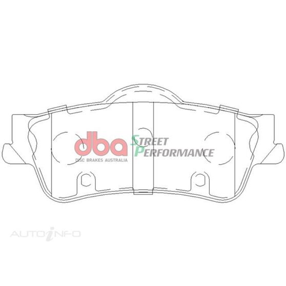 DBA SP PERFORMANCE BRAKE PADS Chev & Holden 2006-2014 VE Commodore, , scaau_hi-res