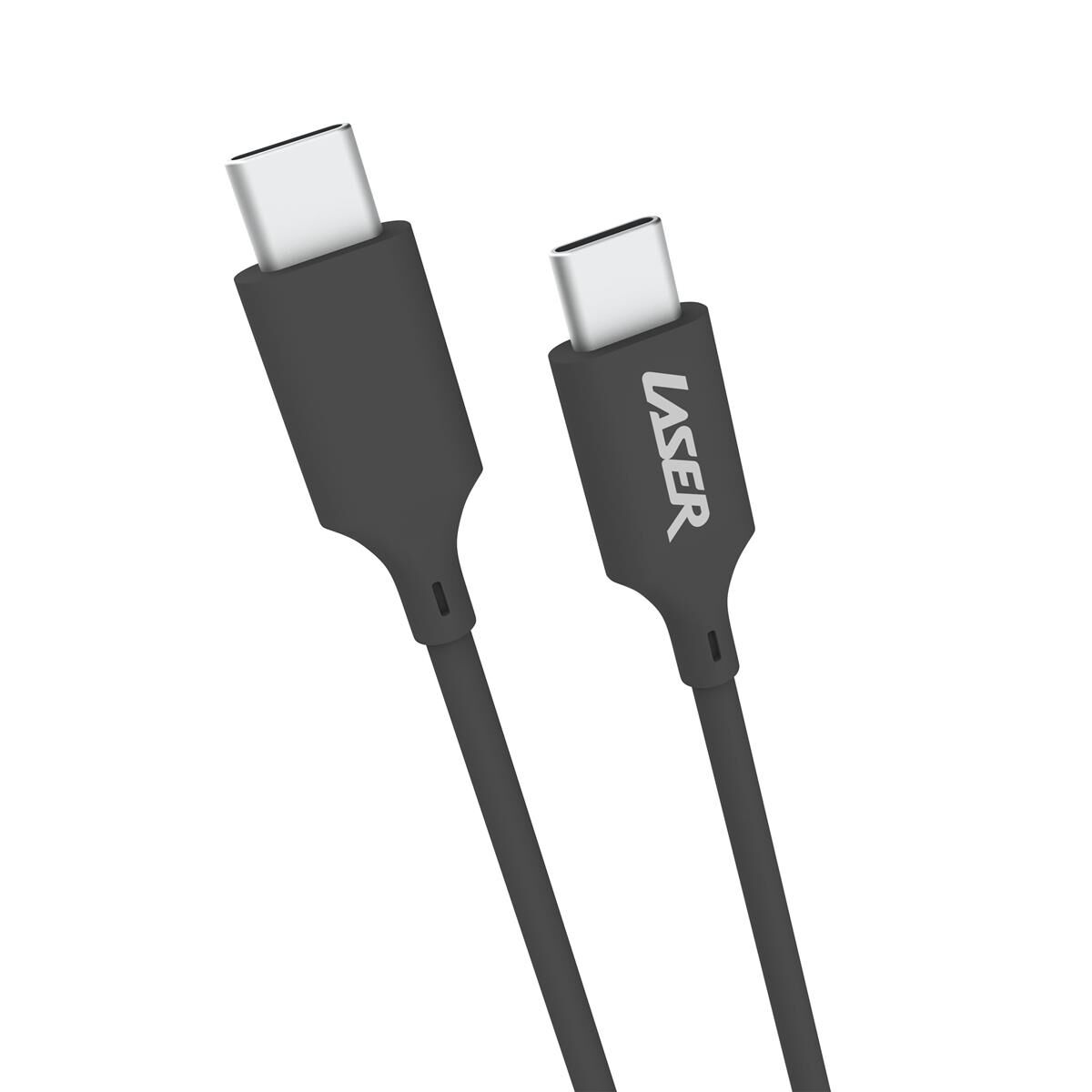 LASER 60W USB-C TO USB-C CABLE &ndash; BLACK, 0.5M, FAST CHARGING & HIGH-SPEED DATA TRANSFER, , scaau_hi-res