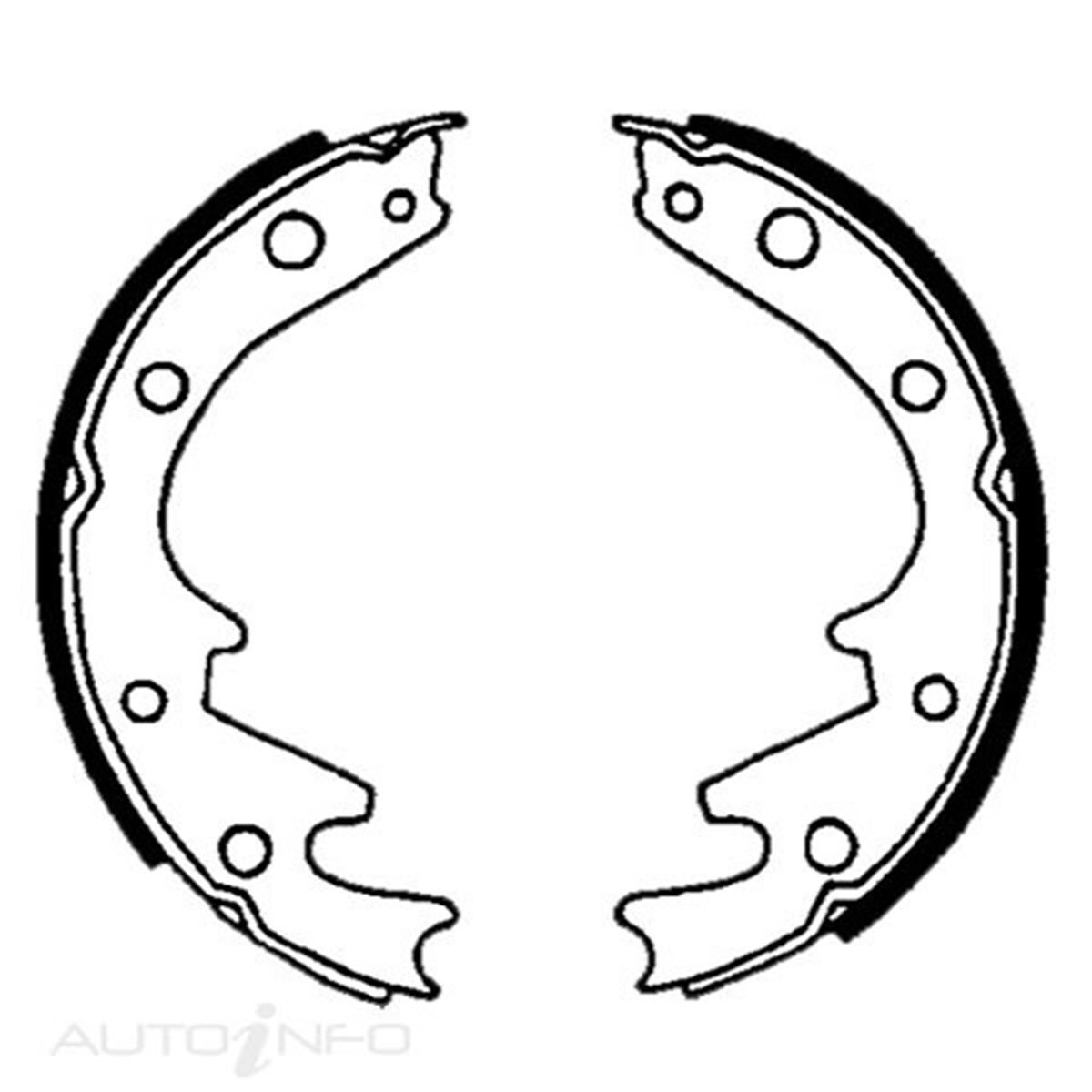 BENDIX BRAKE SHOES, , scaau_hi-res