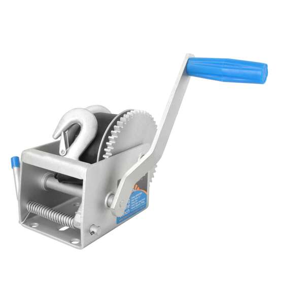 Sunrise Marine Boat Winch 700kg 6m Strap Snap Hook, , scaau_hi-res