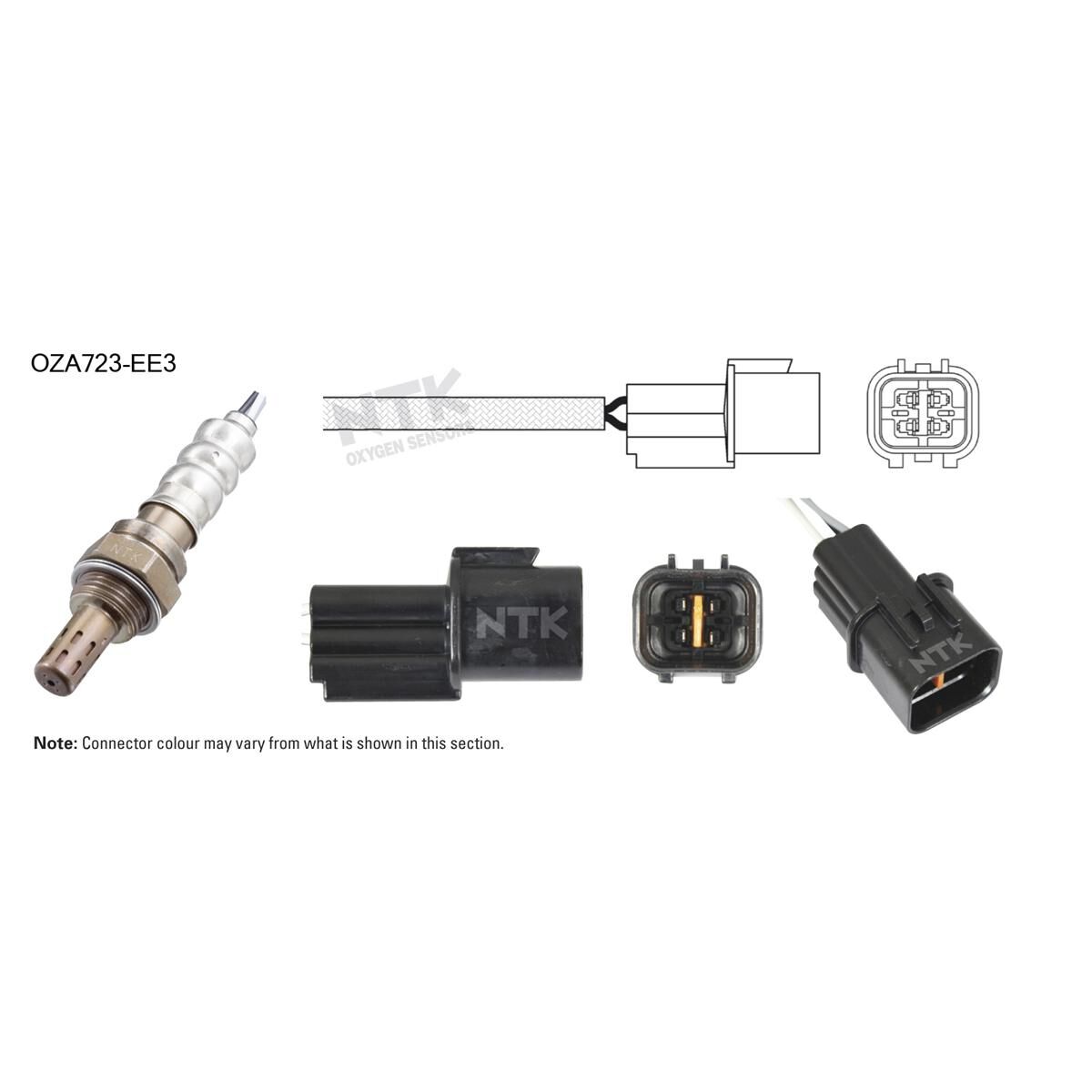 NTK OXYGEN SENSOR - OZA723-EE3, , scaau_hi-res
