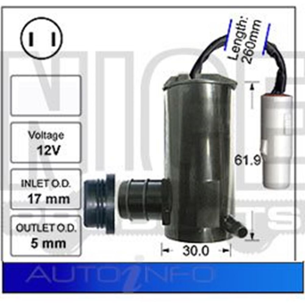 Nice Windscreen Washer Pump NWP135 Supercheap Auto