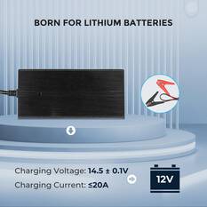 12V 20A AC TO DC LITHIUM IRON PHOSPHATE BATTERY CHARGER, , scaau_hi-res