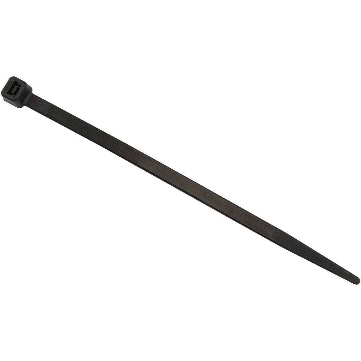 CABLE TIES 4.6MM X 120MM 25 PACK BLACK ZIP TIE PA66, , scaau_hi-res