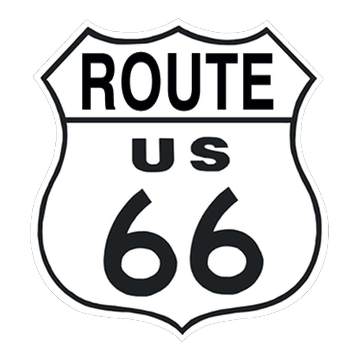 Sign Route 66-Shield, , scaau_hi-res