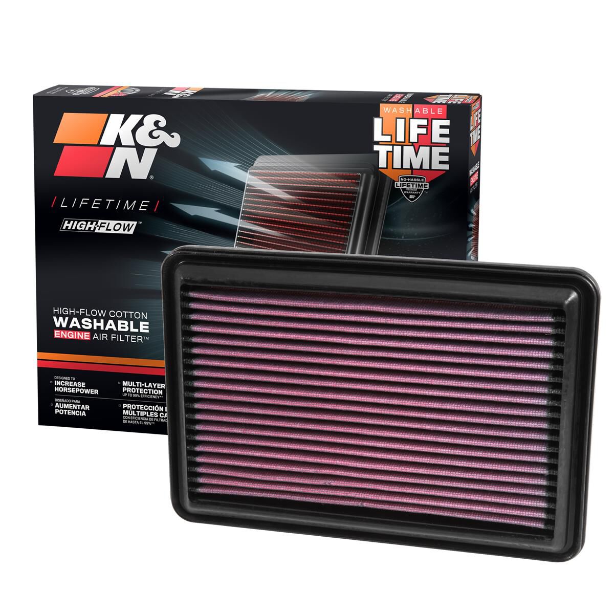 33-5016 K&N REPLACEMENT AIR FILTER, , scaau_hi-res