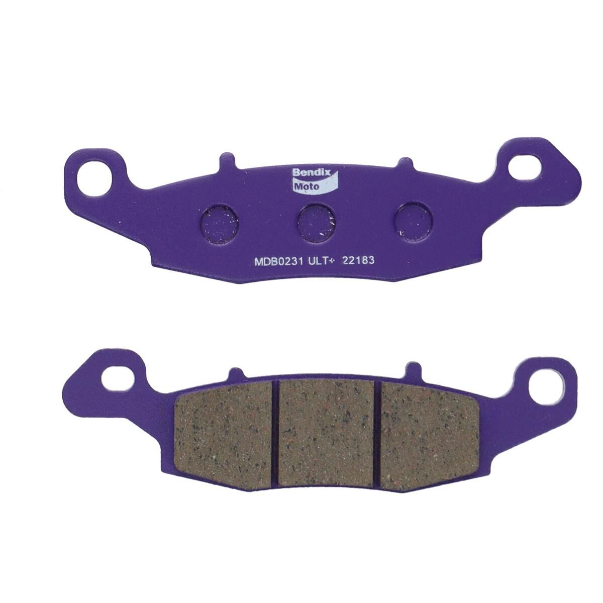 Bendix Moto Ultimate+ Motorcycle Pads, , scaau_hi-res