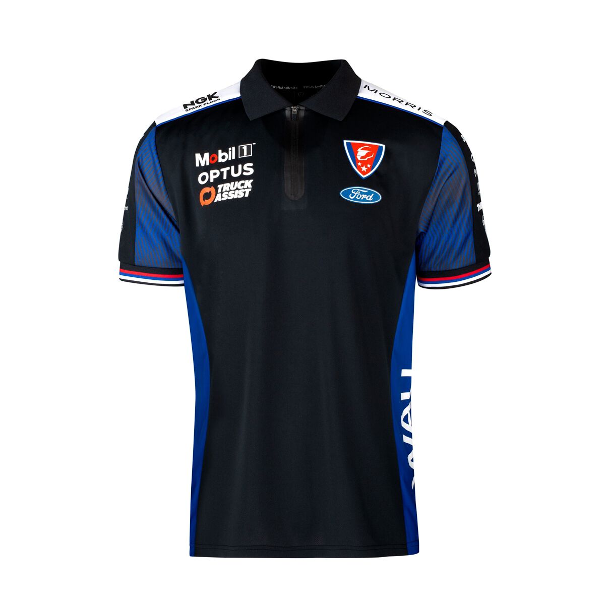 WAU TEAM ZIP POLO - MENS [S], , scaau_hi-res