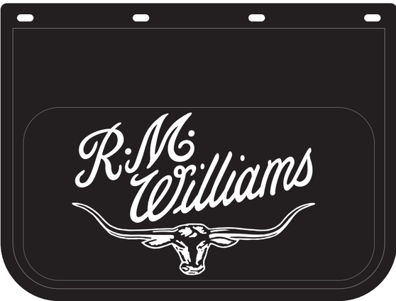 R.M.WILLIAMS MUDFLAP SINGLE PACK BLACK, , scaau_hi-res