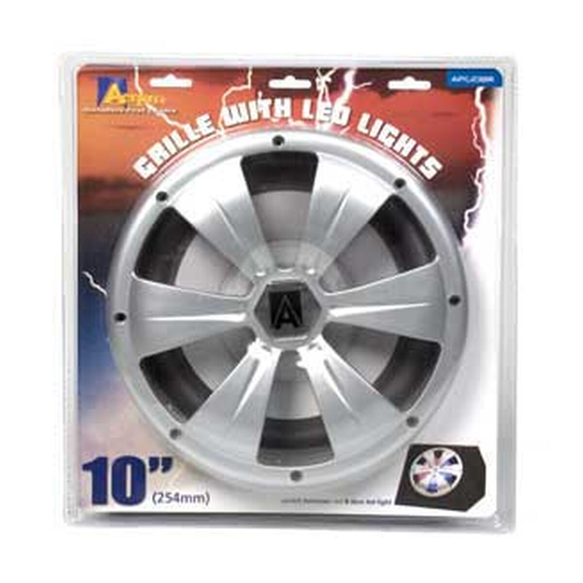 10"(254MM) LED GRILL BLUE/RED, , scaau_hi-res