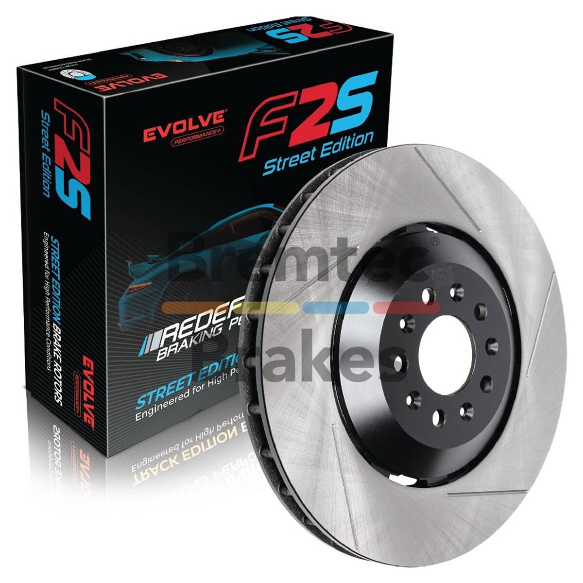 EVOLVE F2S PERFORMANCE+ RIGHTV8 VANTAGE FRONT 380MM SLOTTED, , scaau_hi-res