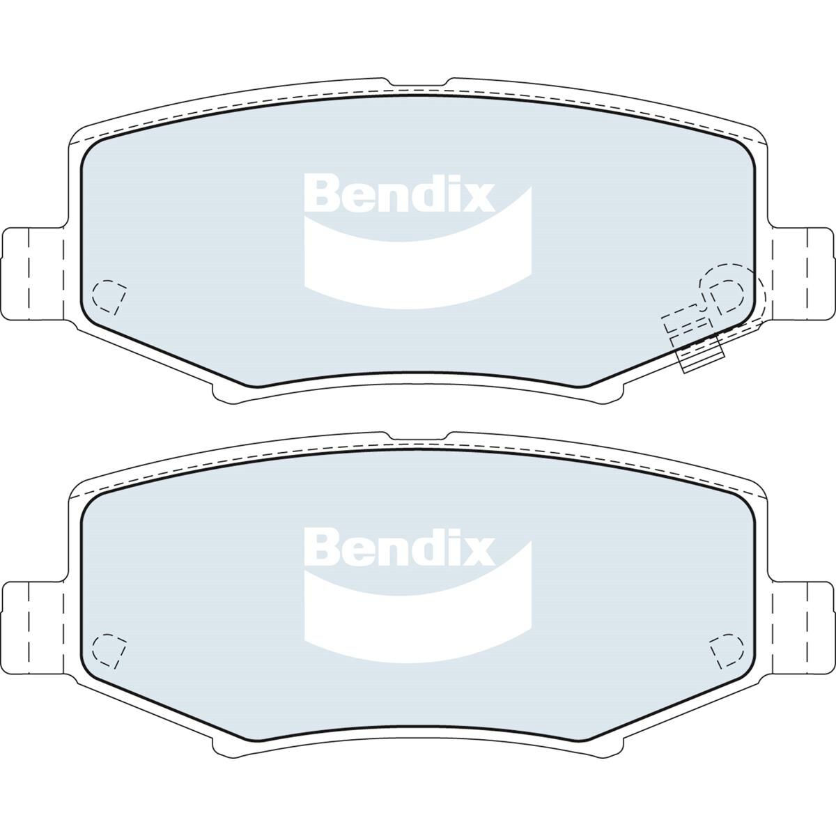 Bendix Ultimate 4WD Brake Pads - DB2003ULT4WD, , scaau_hi-res