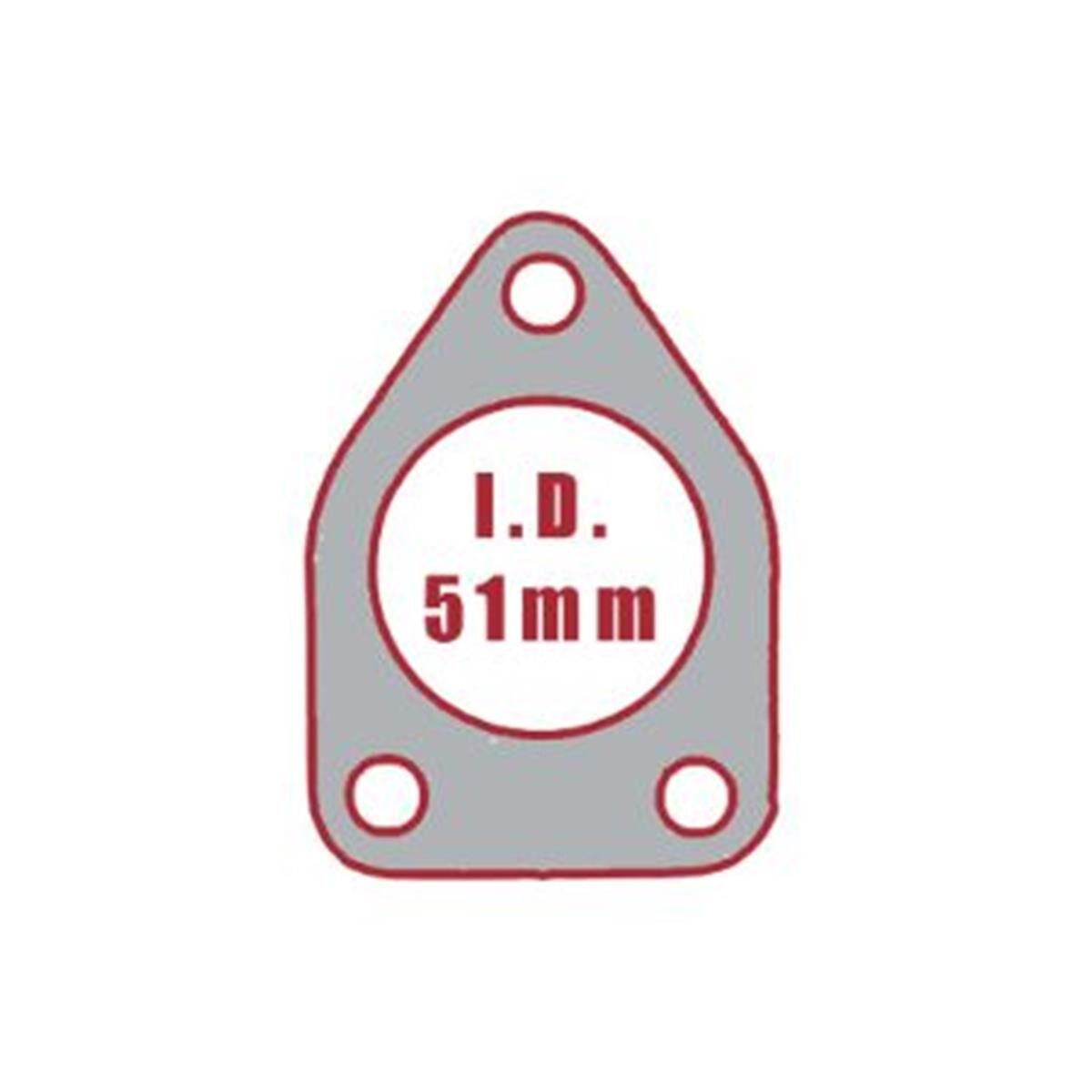 PKT10 EXH GASKET MITSUBISHI MAGNA JF030 TAIL PIPE, , scaau_hi-res