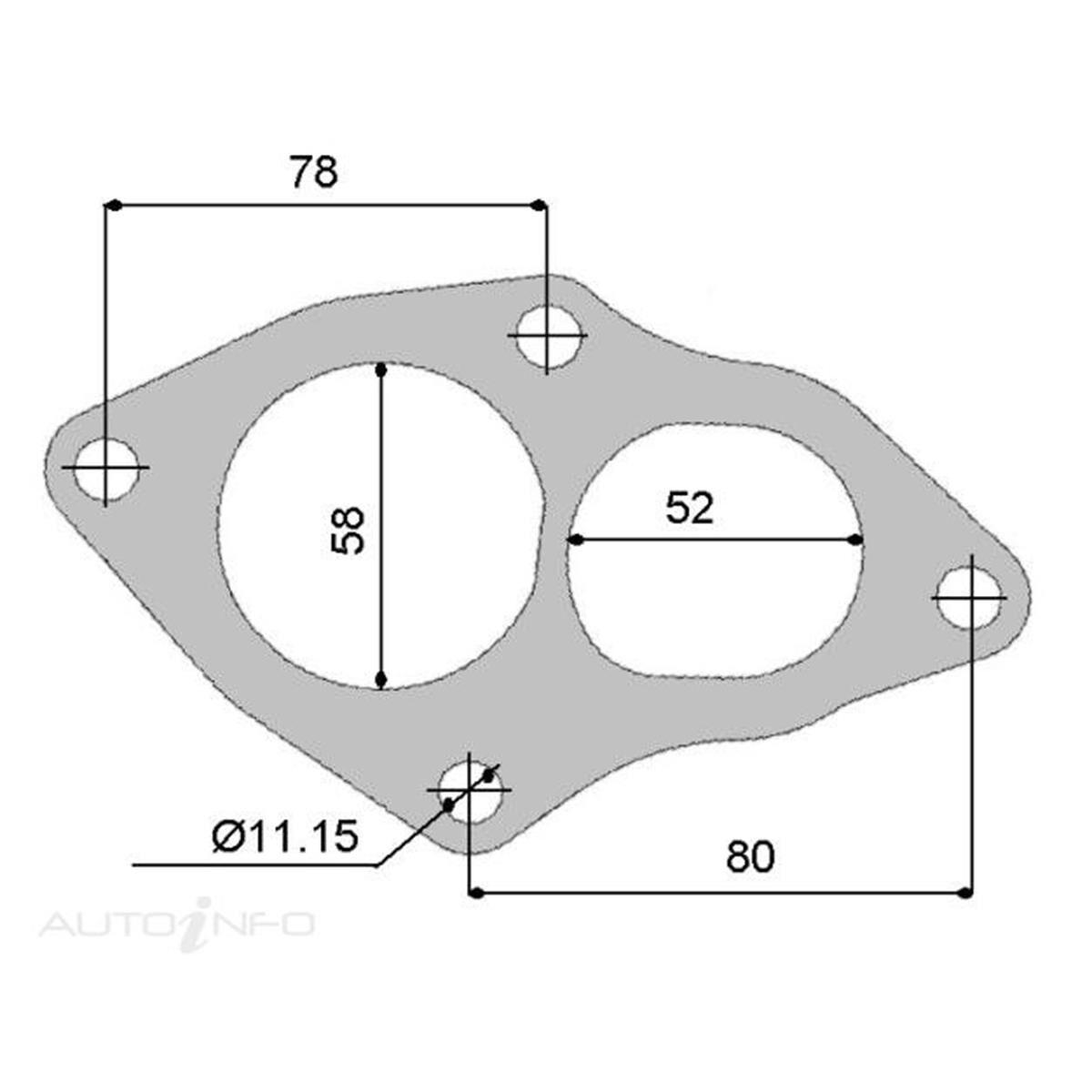 TCO MITS 4G63 6CM HOUSING, , scaau_hi-res