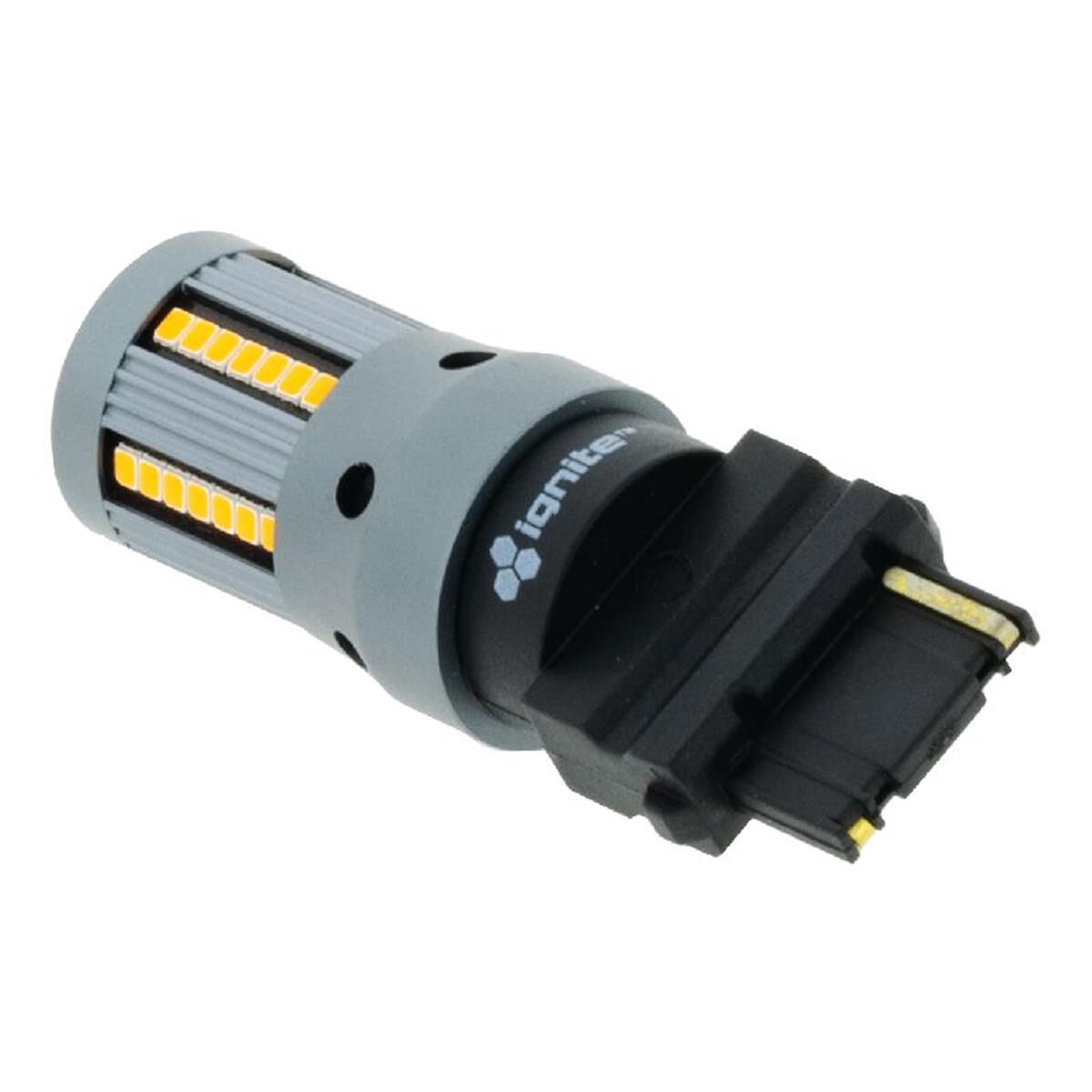 PKT 2 LED SIGNALLING GLOBE12v 3156 BASE CANBUS AMBER1500 LUMENS, , scaau_hi-res
