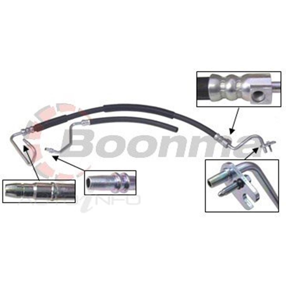 HPS100 FALCON FG 5.4L P/S HOSE, , scaau_hi-res